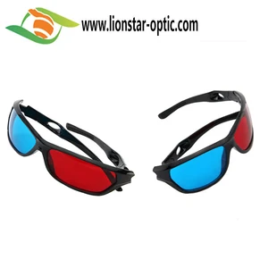 Red Blue Anaglyph Blue Film Video With 3d Glasses, Red Blue ...