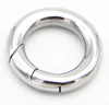 BX034 Wholesale 316L Stainless Steel Circle Hinged Clasp DIY china jewelry finding magnetic round circle hinged clasps