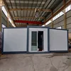 Foldable portable micro house with 3d designs in fat pack prefab cargo shipping container house on request for sale