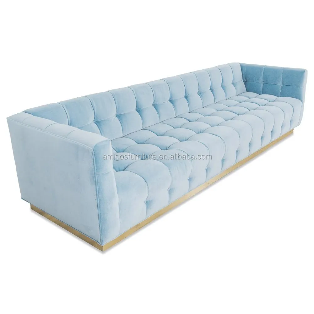 Customizable Plush Velvet Highlights Sleek Look Sofa Gray Customizable Plush Velvet Highlights