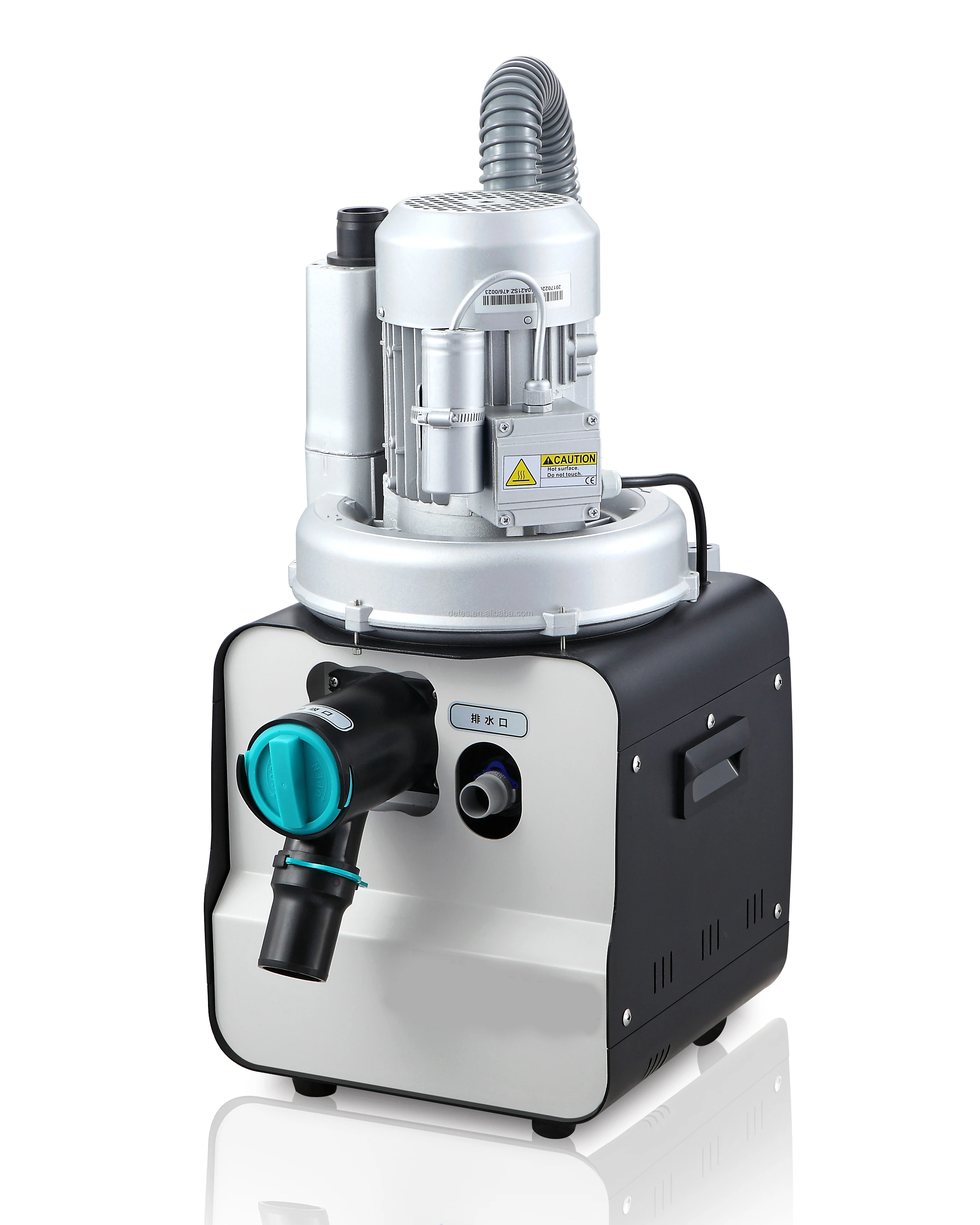 Semiwet suction system for 34 dental chairs, View dental vacuum