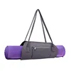 Canvas Big Yoga Mat Bag Exercise Yoga Mat Carrying Shoulder Strap Bag with Internal and Outside Storge Pocket