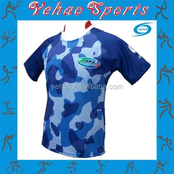 blue camo jersey