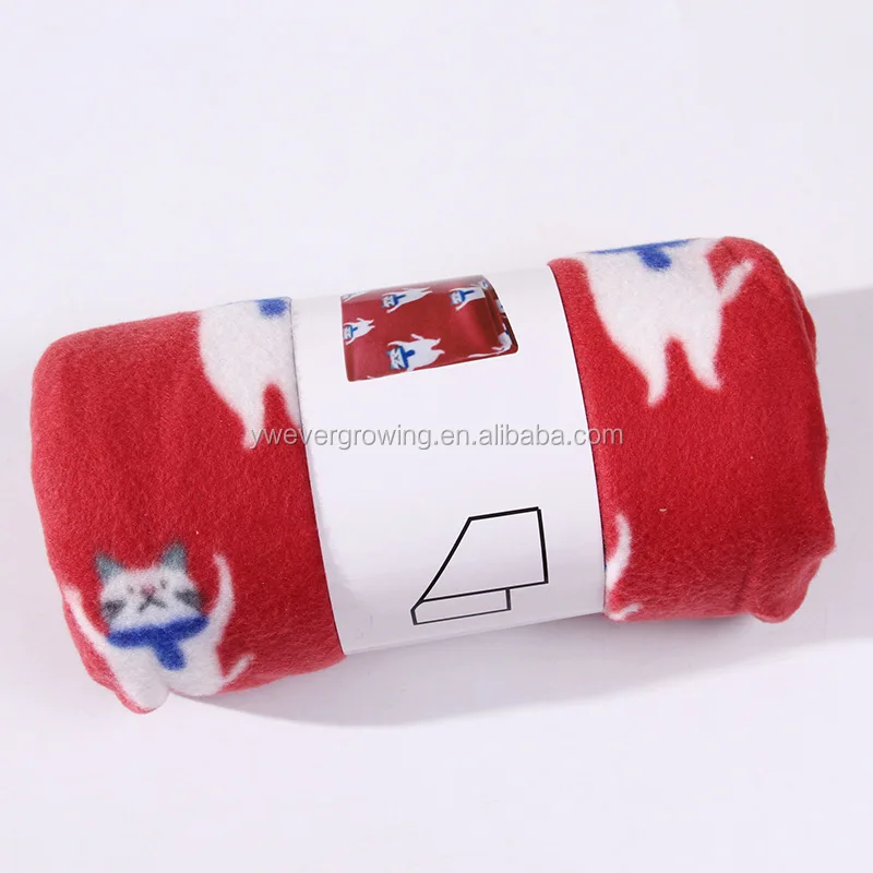 100 Polyester Sublimation Print Blanket Soft Flannel Fleece Blanket