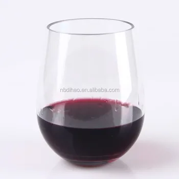 cheap plastic wine glasses wholesale