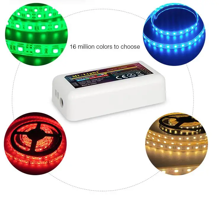 Mi light FUT037 12/24VDC 4-zone Remote MiLight WiFi wireless rgb led Controller