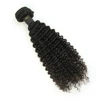 Cheap price natural long deep wave human hair extensions weaving bundles for black women