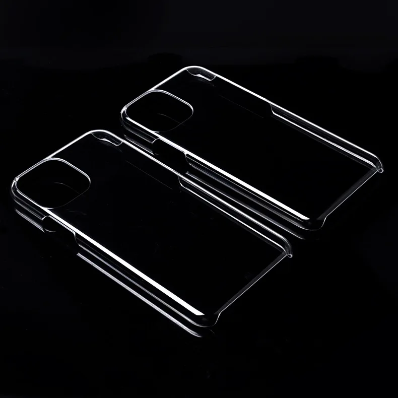 Hard Plastic Glossy Clear Phone cover For iphone 11 Pro Max XR X XS Max