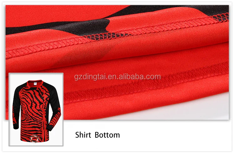 Soccer Goal Keeper Goalkeeper Padded Shirt Kit
