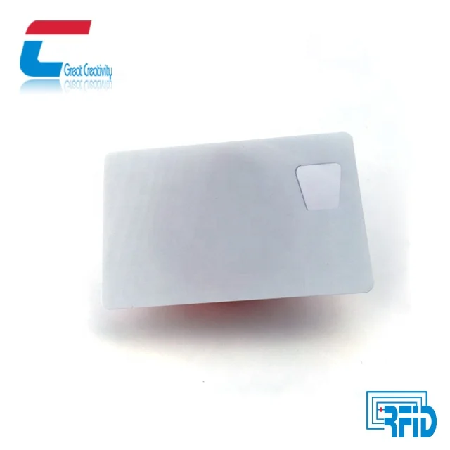 Thermal Printer Printing Cr80 Transparent Pvc Card/glossy Blank Clear