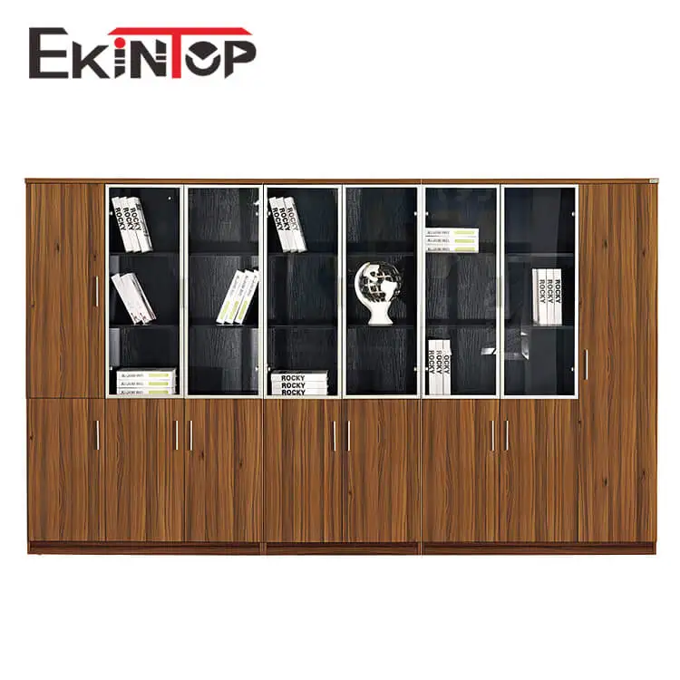Ekintop A Low Small White Lowes Portable Movable Bookcase With