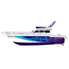 6 Way simulation best fashionable plastic remote control boat for sale