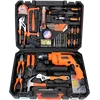 47pcs ctwin brand Hot selling tools electric power china hand tool impact drill or 12v cordless drill machine set