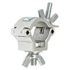 18-21mm 10kg Silver Mini Aluminium Alloy Lights Hook Bracket Small Security Clamp