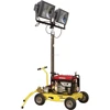 Trailer type Mobile Air-cooled Gasoline Generator Lighting Tower With Folding Mast GLT1400WJ