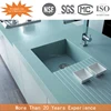 Fire-Proof Solid Surface Countertop/Discount Solid Surface Countertops Blue Color