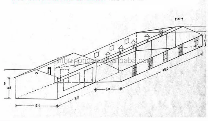 sheep and goat farming/sheep farm/ sheep shed overall design drawings