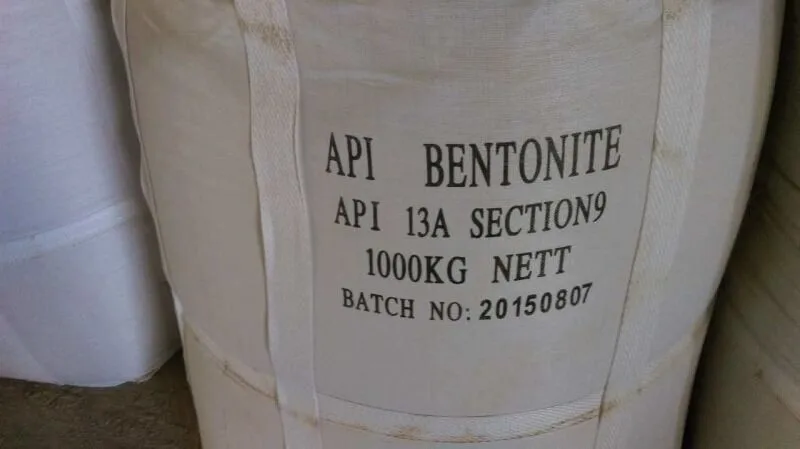 Sodium api. API Bentonite.