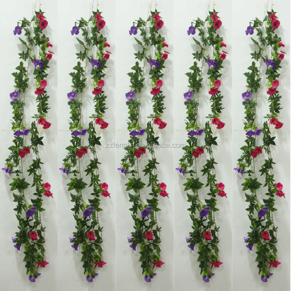 Pas Cher Tenture Murale En Soie Fleur Artificielle En Gros Pétunia