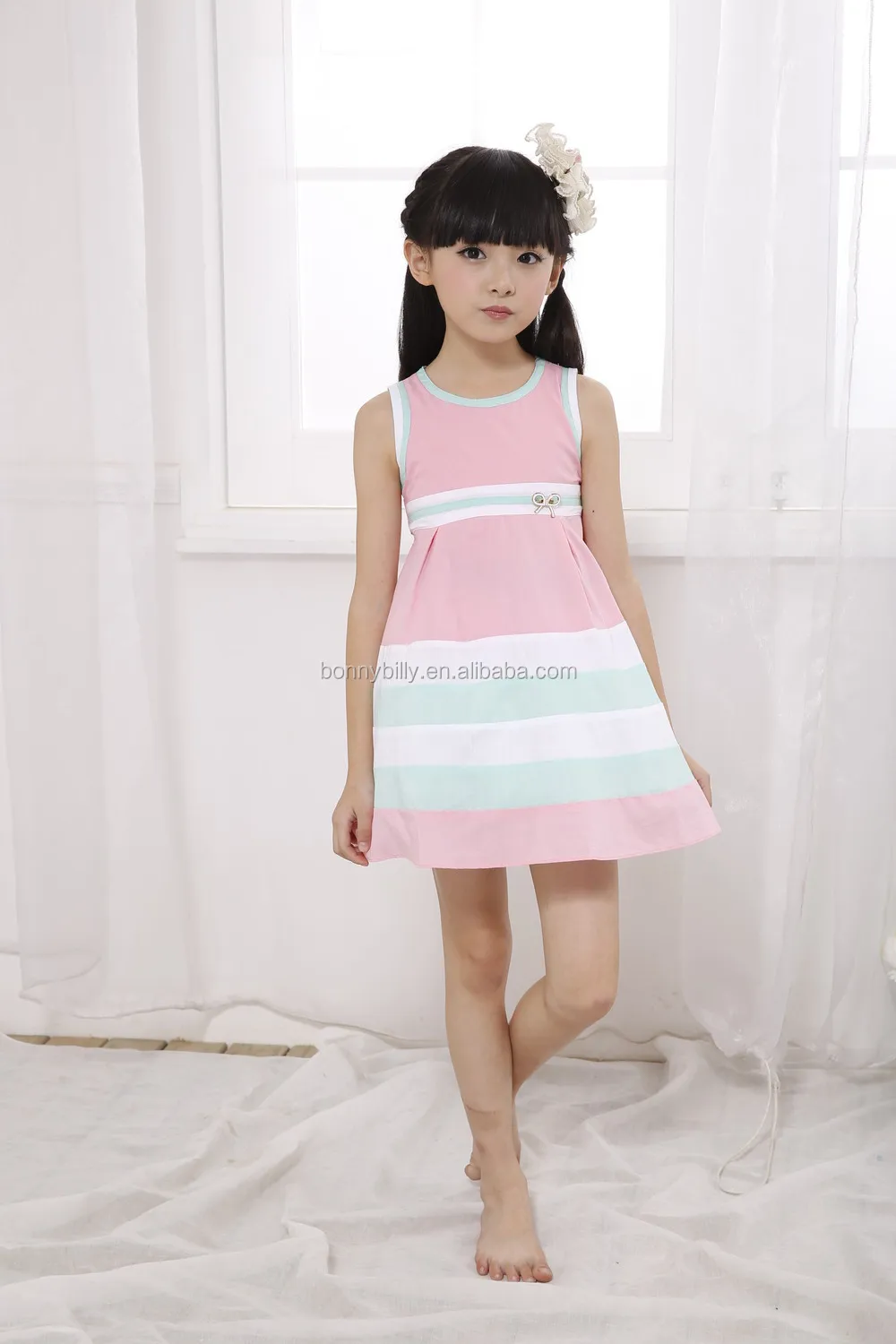 little girls cotton dresses, children frock model, bonny billy