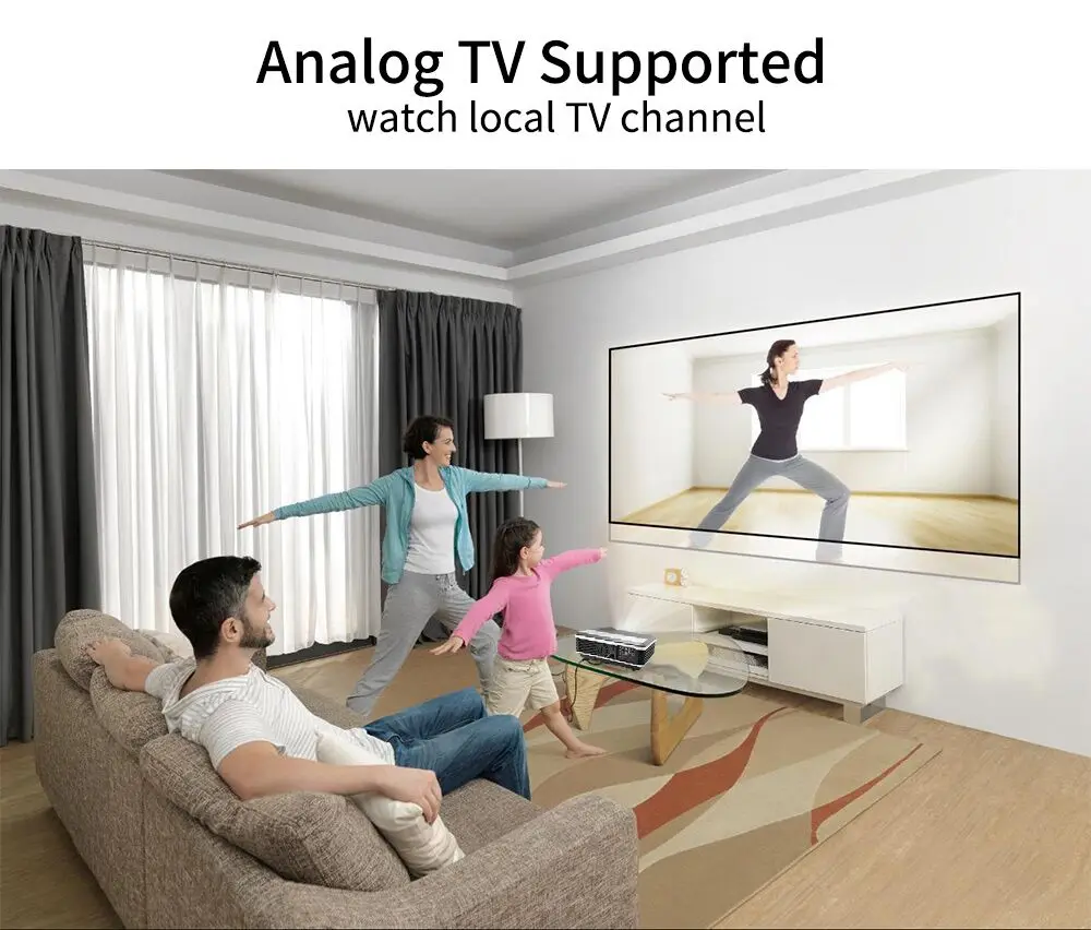 Built In 2 Speakers Low Power Concumption Tv Pc Usb Hdmi Av Wired Video