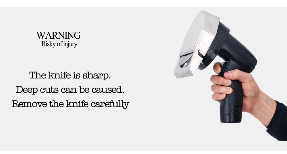 CE Wireless Electric Kebab Slicer Shawarma Doner Kebab Knife 0012-04
