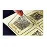 custom acrylic sheet qr code sticker label for battery/payment