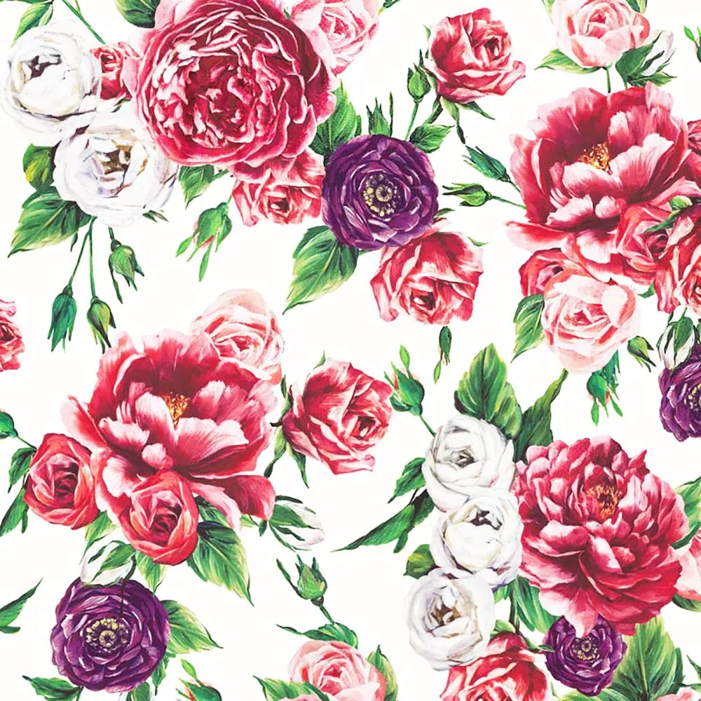 Wholesale New Design Digital Printed Chiffon Fabric For Lady Dress ...