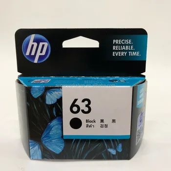 Genuine (63 Black)f6u62aa Black Original Ink Cartridge Use With Hp Printer Models: Deskjet 1110 
