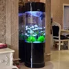 Round Aquarium cylindrical fish tank Large Cylinder Acrylic Aquariums 1.5m Height