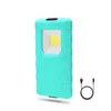 LED COB Portable Lantern USB Built-in Rechargeable Battery Mini Working Lamp Torch for Camping Hunting