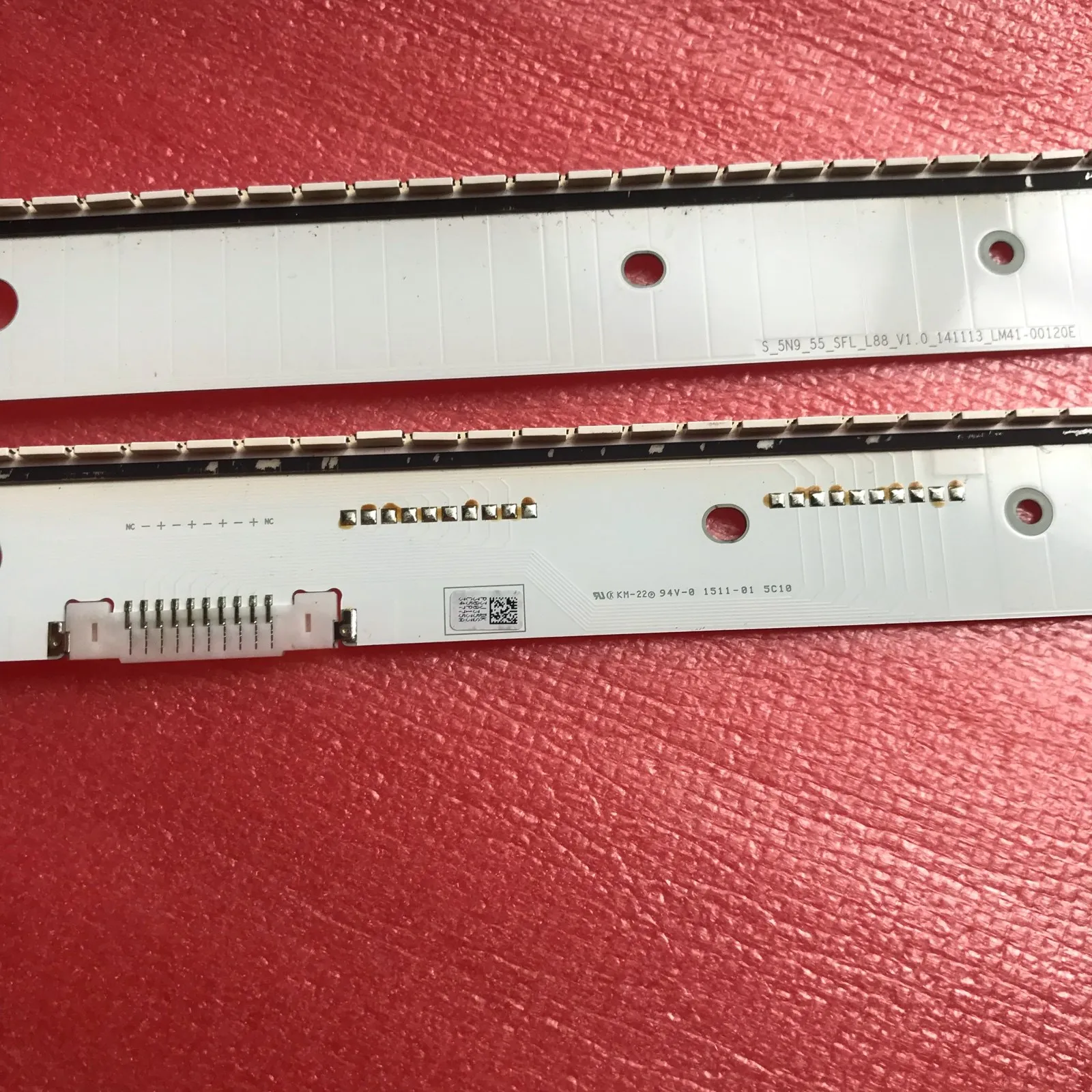 Led Backlight For Samsung Blue Light 55 Inch Curved Tv Lm4100120f Un55js8500 Bn9634774a