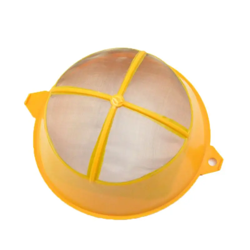 High Quality Large Size Yellow Color Fine Mesh Drain Plastic Paint