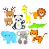 china factory custom laser cut felt animals,felt craft shaped