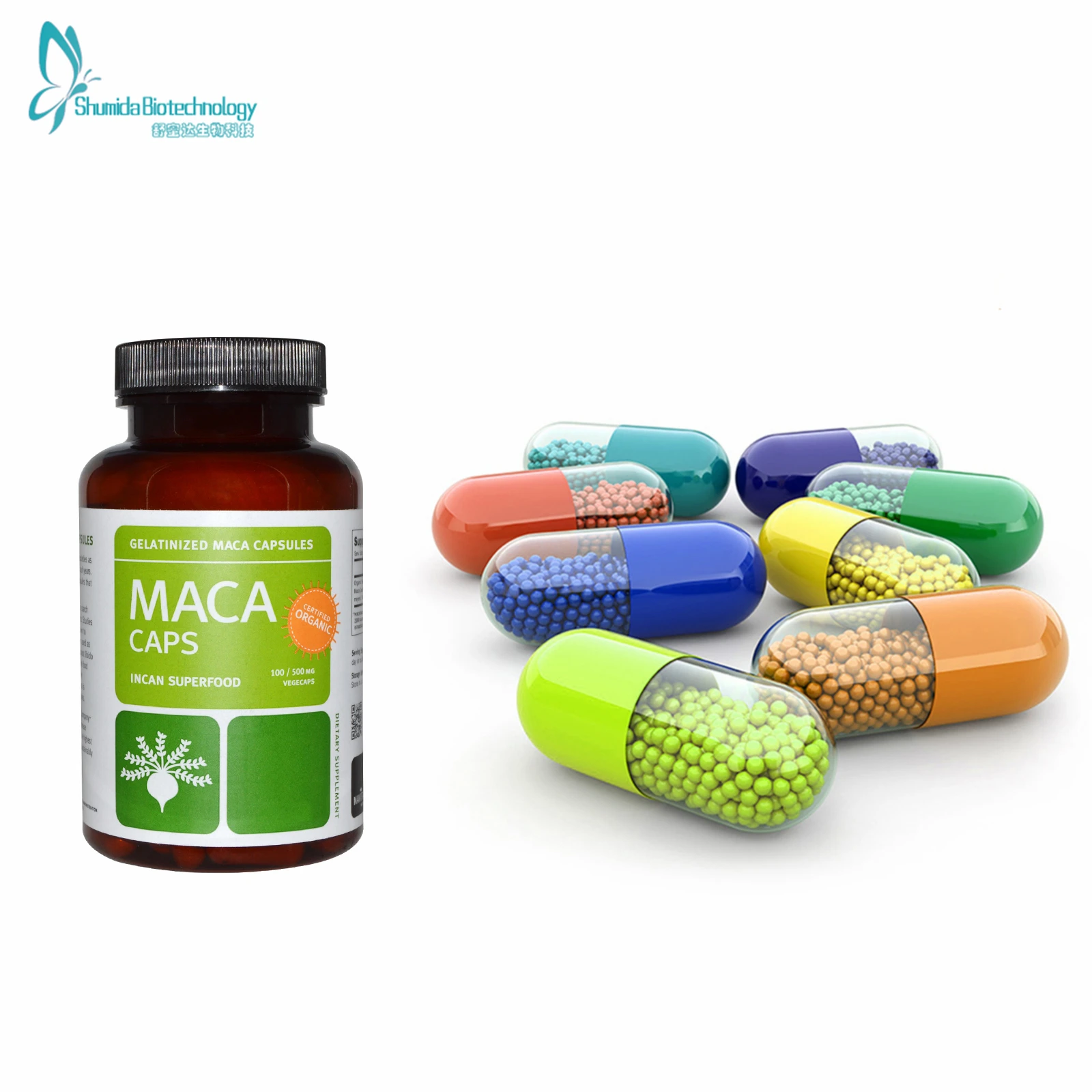 Black Maca Capsule Organic Maca Strong Man Capsule,Men Sex Power ...