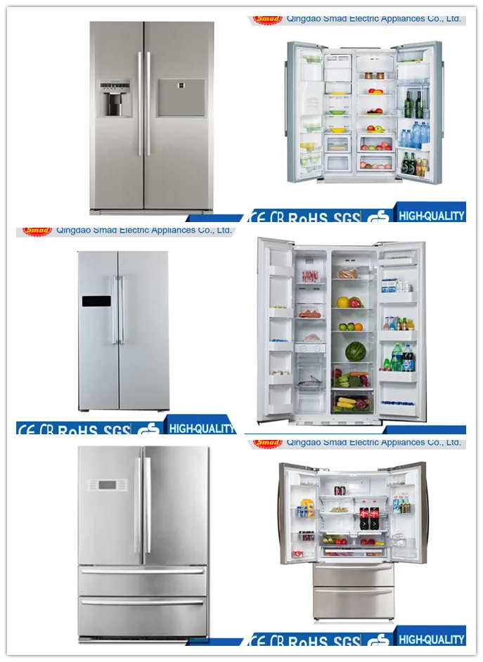 Side By Side French Double Door Fridge,Refrigeration Equipment Buy Side By Side French Double