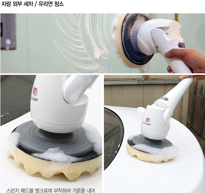 2017 New Innovative Waterproof Electric Cleaning Brush,Scrubber