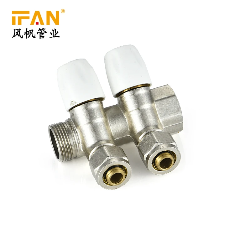 Ifan Brass Fittings 4 Ways Manifold Pex Pipe Manifold For Pex Al Pex