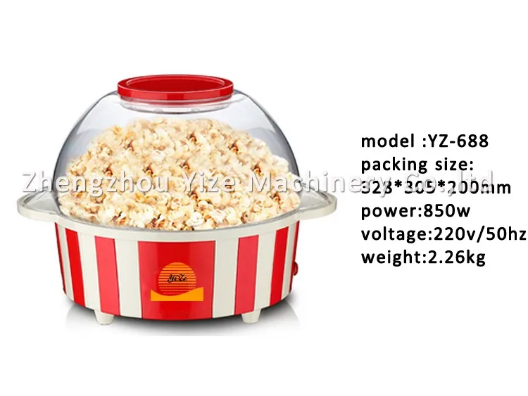 Caramel Flavored Popcorn Machine Commercial / Home Use Popcorn Machine