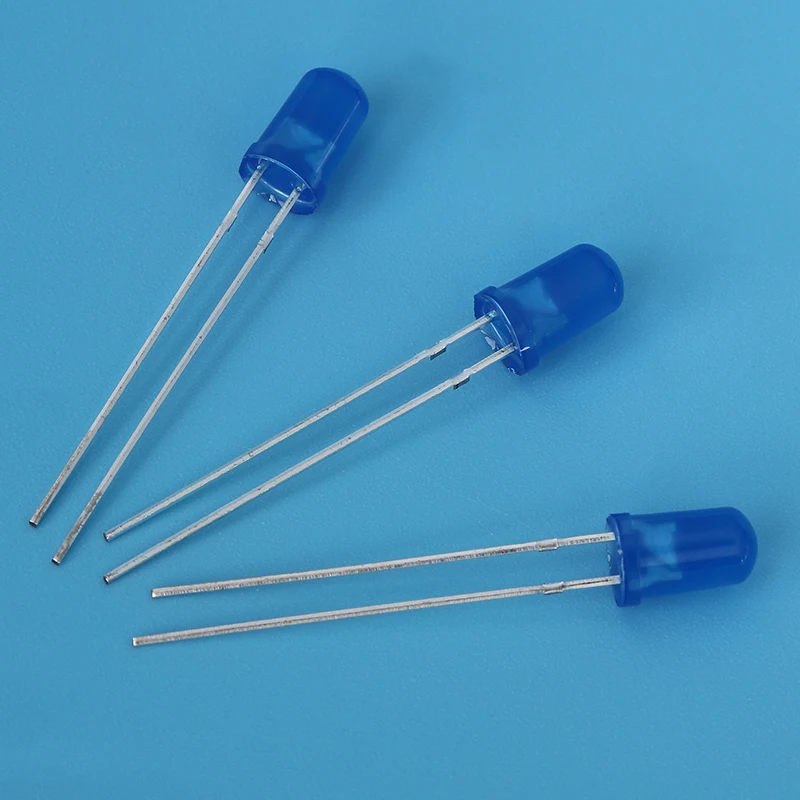 Wholesale 0.06w round 3mm 5mm 8mm 10mm blue diffused led diode