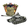 1:28 scale russian T34 VS bunker Infrared battle remote control tank military toys for sale