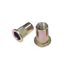 Carbon steel zinc flat rivet nuts m3/4/5