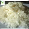 Weak cationic soft flake used in soft finishing of cotton