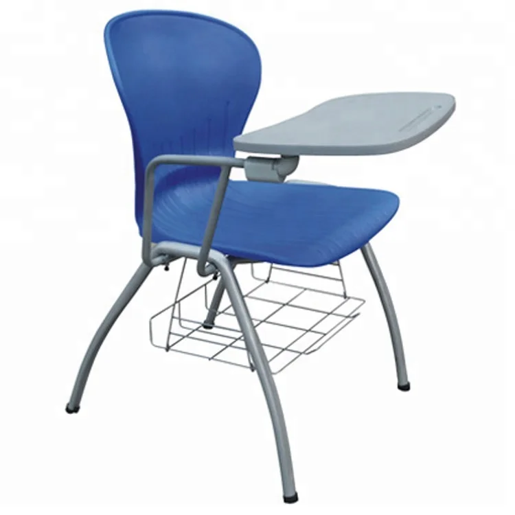 Plastic Outdoor Chairs School Chair with Armrest Modern Conference Chair