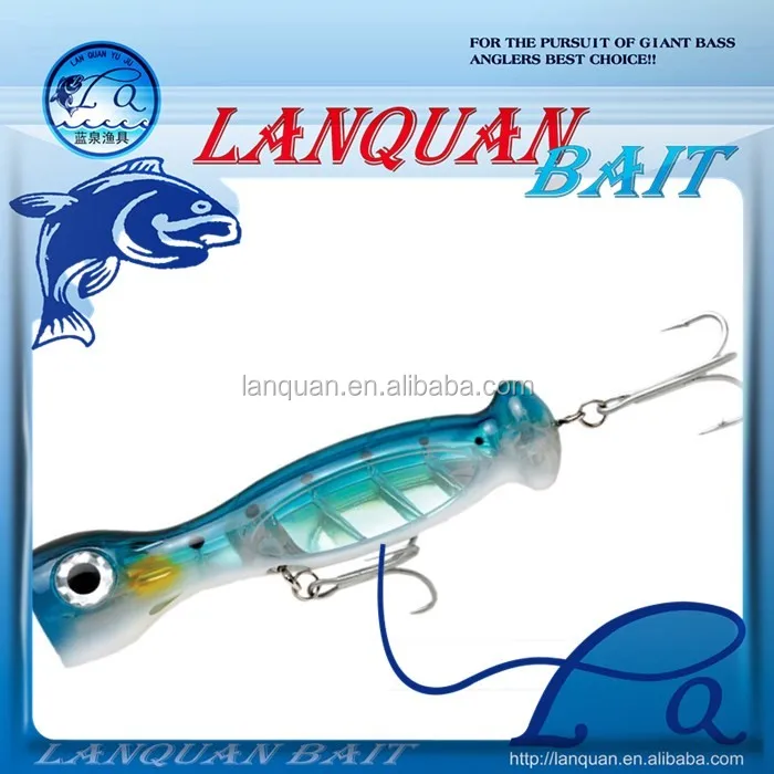 China Factory Wholesale Sea Fishing Artificial Colorful Big Gt Popper