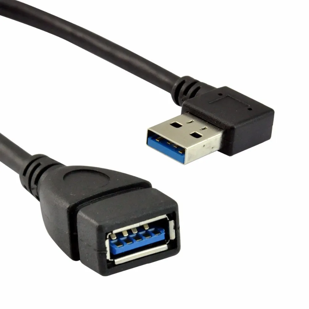 Computer Cables & Connectors USB 3.0 Type A Male Right Angle to USB 3.0 ...