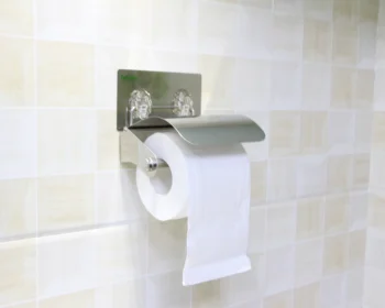 Factory Directly Bath Acrylic Toilet Paper Roll Holder With Factory Directly Bath Acrylic Toilet Paper Roll Holder With Custom Logo Sticker