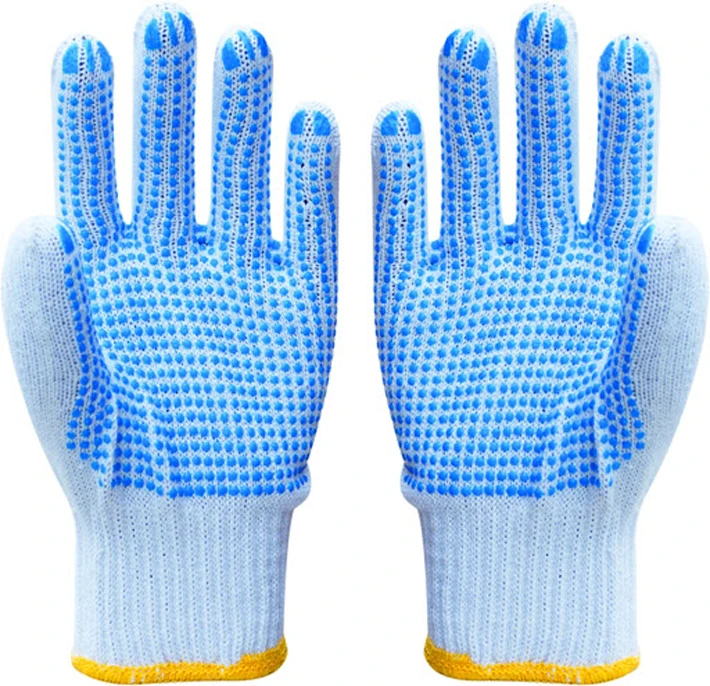 Перчатки поливинилхлоридные. Перчатки рабочие PVC. Перчатки защитные х/б. Перчатки трикотажные с точечным покрытием.
