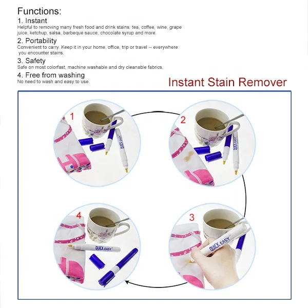 Magic Stick Spot Instant Stain Remover Liquid Stick Pen For Clothing