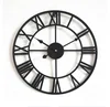 European retro metal simple creative Roman clock